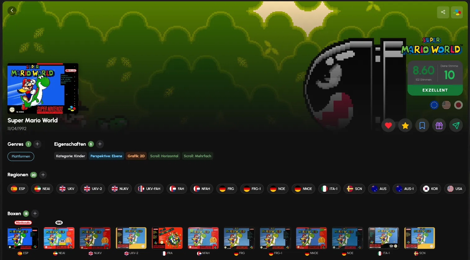 RetroAffinity — Spielsteckbrief am Desktop